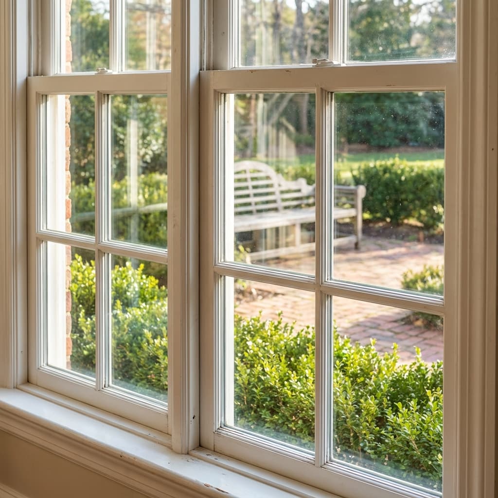 Après nettoyage - Vitres impeccables